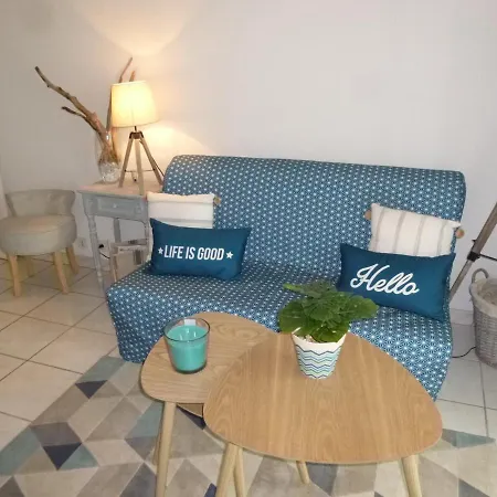 2 Pieces, Balcon Vue Mer, Parking Prive, Des Demoiselles - Fr-1-224c-27 *