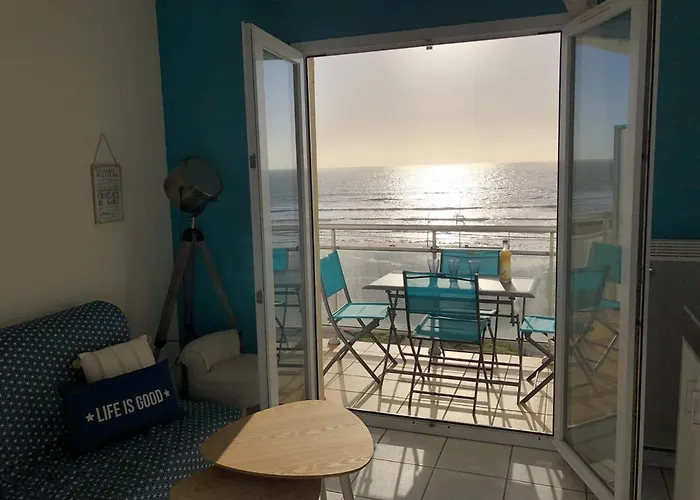 2 Pieces, Balcon Vue Mer, Parking Prive, Des Demoiselles - Fr-1-224c-27 *